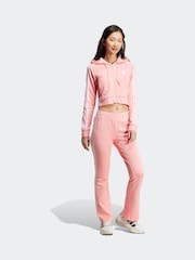 adidas Pink Sportswear Glam Tracksuit - Image 4 of 9