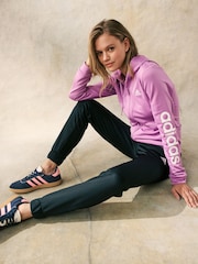 adidas Dark Purple Sportswear Linear Tracksuit - Image 1 of 5