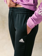 adidas Dark Purple Sportswear Linear Tracksuit - Image 5 of 5