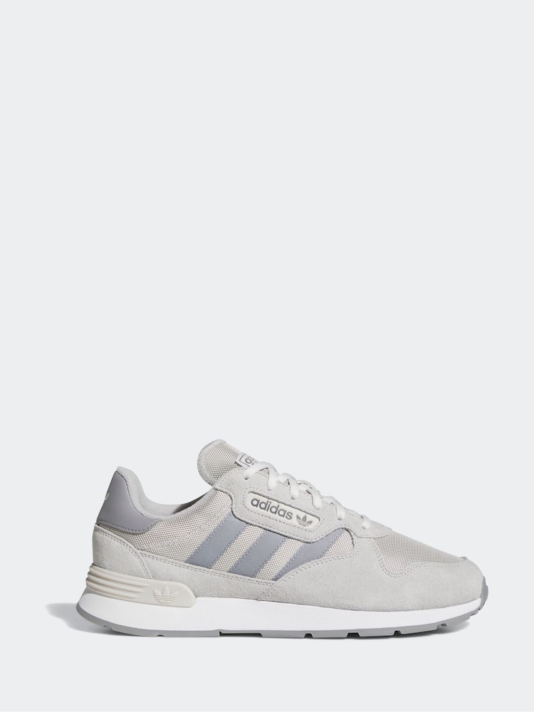 adidas Originals Grey Treziod 2 Trainers - Image 1 of 7