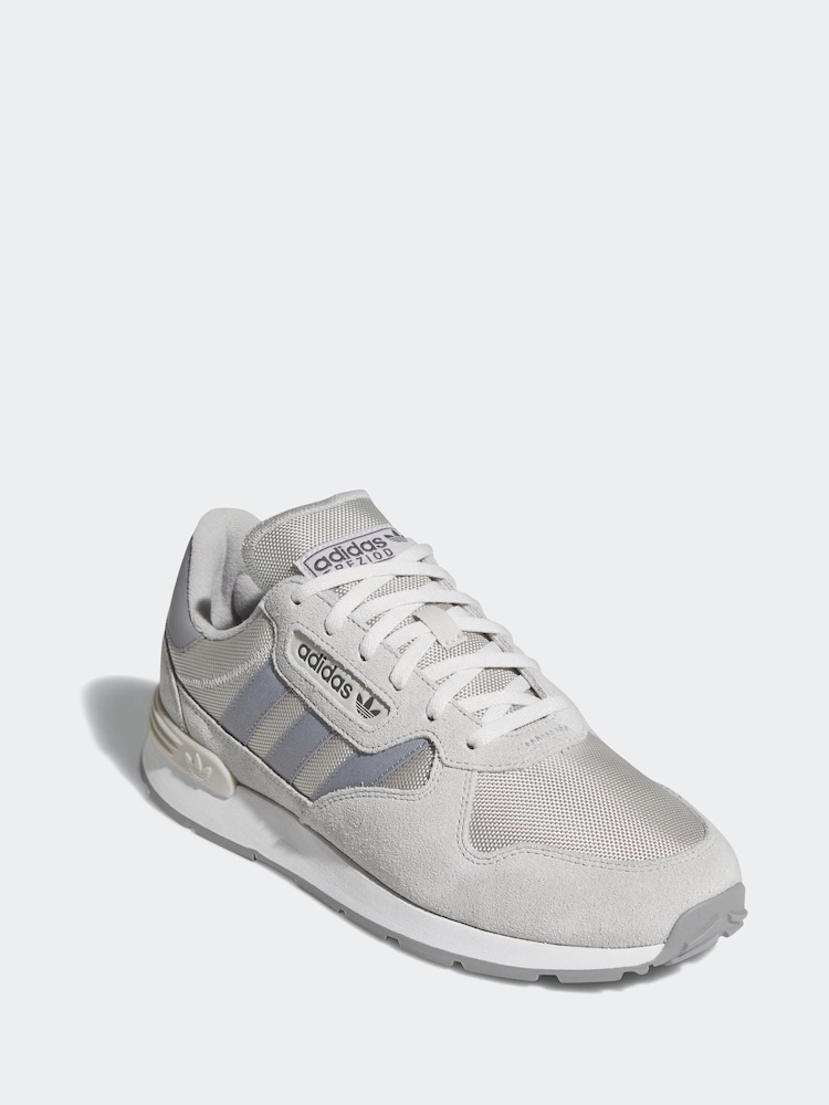adidas Originals Grey Treziod 2 Trainers - Image 3 of 7