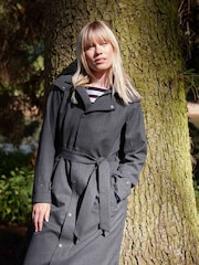 Grey - Tog 24 Jemima Waterproof Longline Belted Trench Jacket - Slika 1 od 12