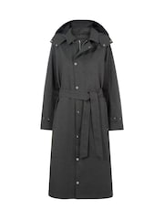 Grey - Tog 24 Jemima Waterproof Longline Belted Trench Jacket - Slika 12 od 12