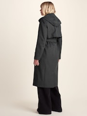 Grey - Tog 24 Jemima Waterproof Longline Belted Trench Jacket - Slika 4 od 12