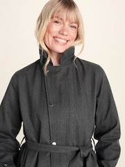 Grey - Tog 24 Jemima Waterproof Longline Belted Trench Jacket - Slika 9 od 12