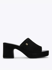 Carvela Black Letizia Mule Flip Flop And Sandals - Image 1 of 4