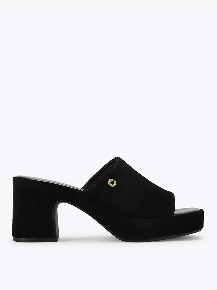 Carvela Black Letizia Mule Flip Flop And Sandals - Image 1 of 4