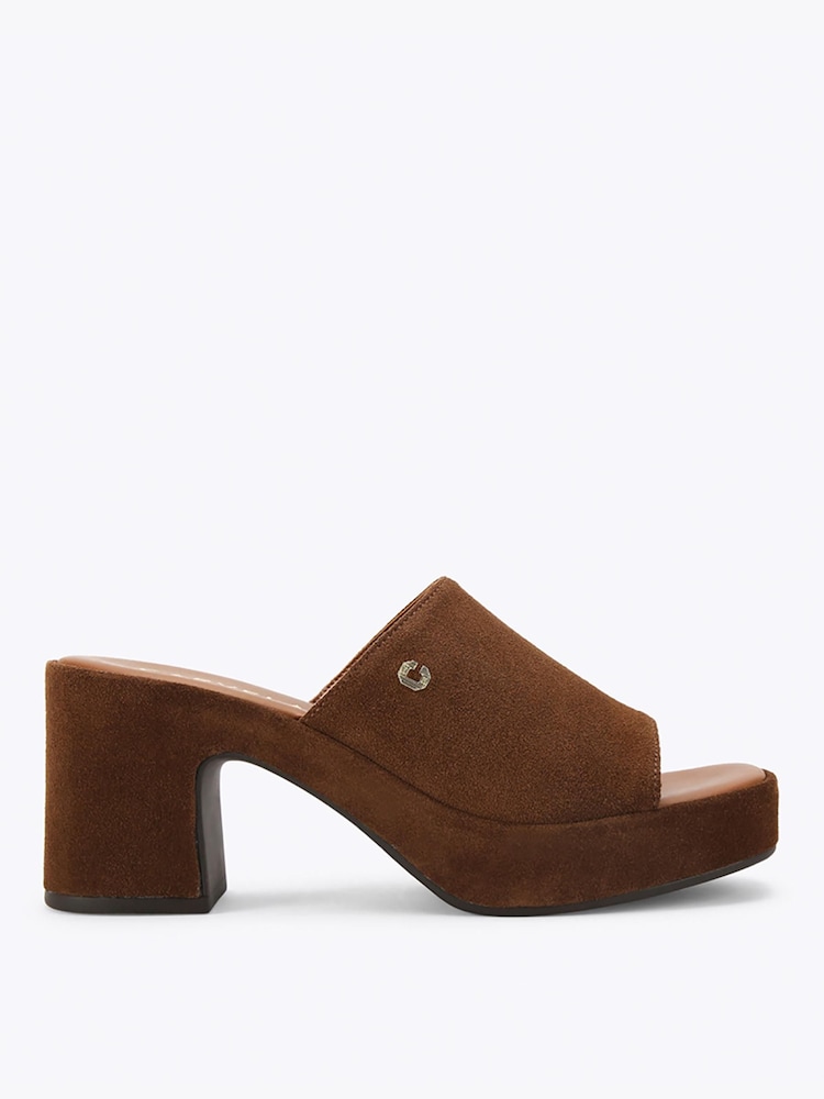 Carvela Brown Letizia Mule Flip Flop And Sandals - Image 1 of 4