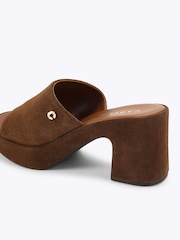 Carvela Brown Letizia Mule Flip Flop And Sandals - Image 3 of 4