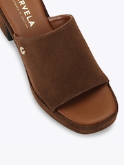 Carvela Brown Letizia Mule Flip Flop And Sandals - Image 4 of 4