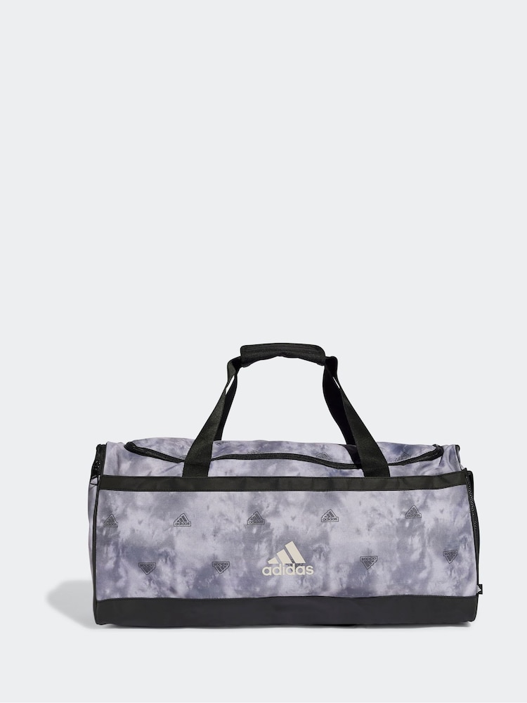 adidas Natural Linear Graphic Duffel Bag - Image 1 of 6