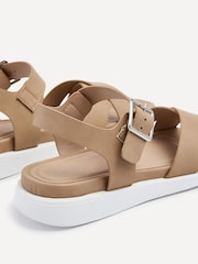 Linzi Nude Alanis Two Part Sandals - Image 4 of 5