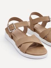 Linzi Nude Alanis Two Part Sandals - Image 5 of 5