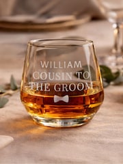 Personalised Wedding Whisky Glass by PMC - Image 2 of 4