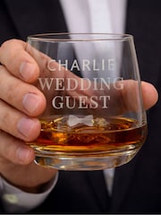 Personalised Wedding Whisky Glass by PMC - Image 4 of 4