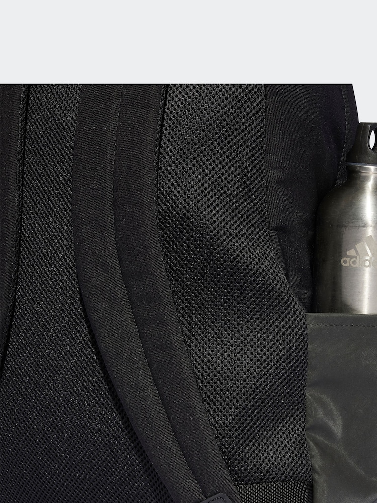adidas Black Brand Love Allover Print Classic Backpack - Image 7 of 7
