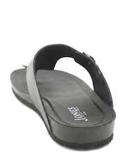 Jones Bootmaker Black Wales Leather Toe Post Mules - Image 3 of 5