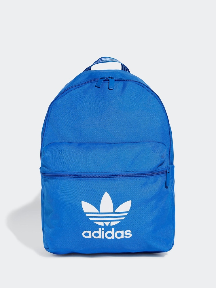 adidas Originals Blue Adicolour 100% Cotton Backpack - Image 1 of 7