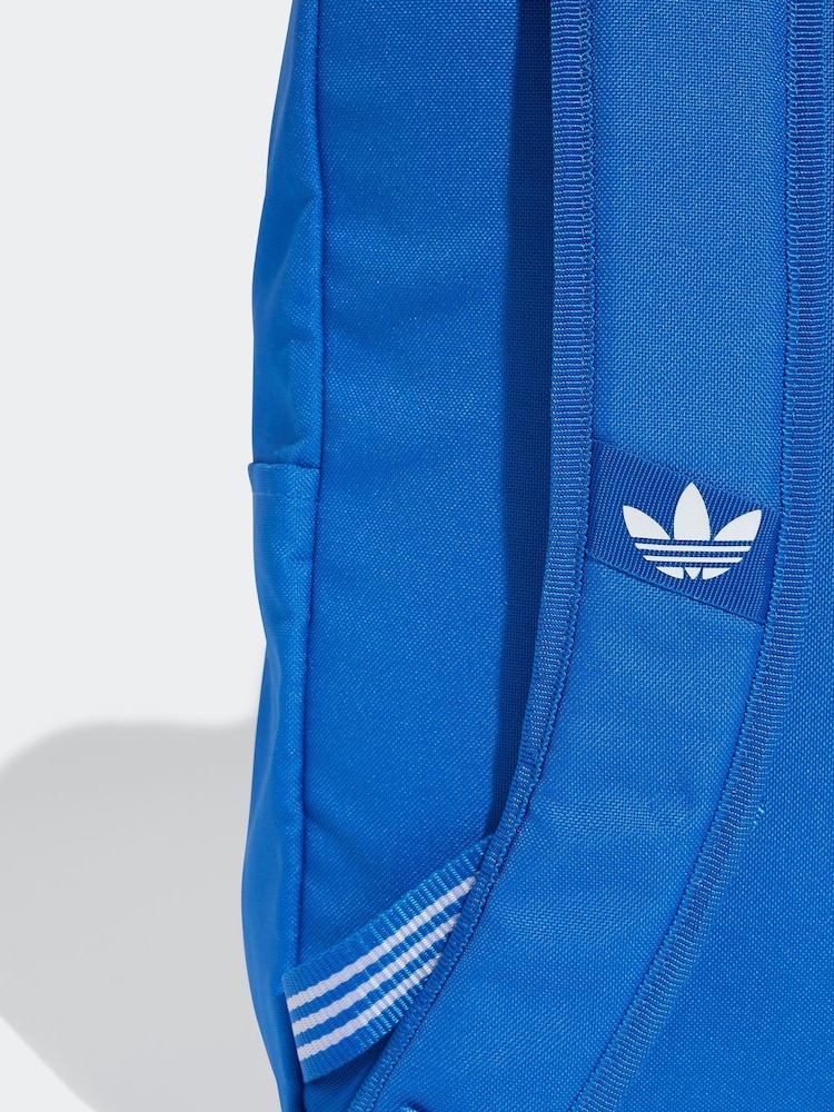 adidas Originals Blue Adicolour 100% Cotton Backpack - Image 7 of 7
