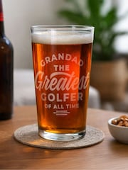 Personalised Greatest Sport Pint Glass by PMC - Image 2 of 4