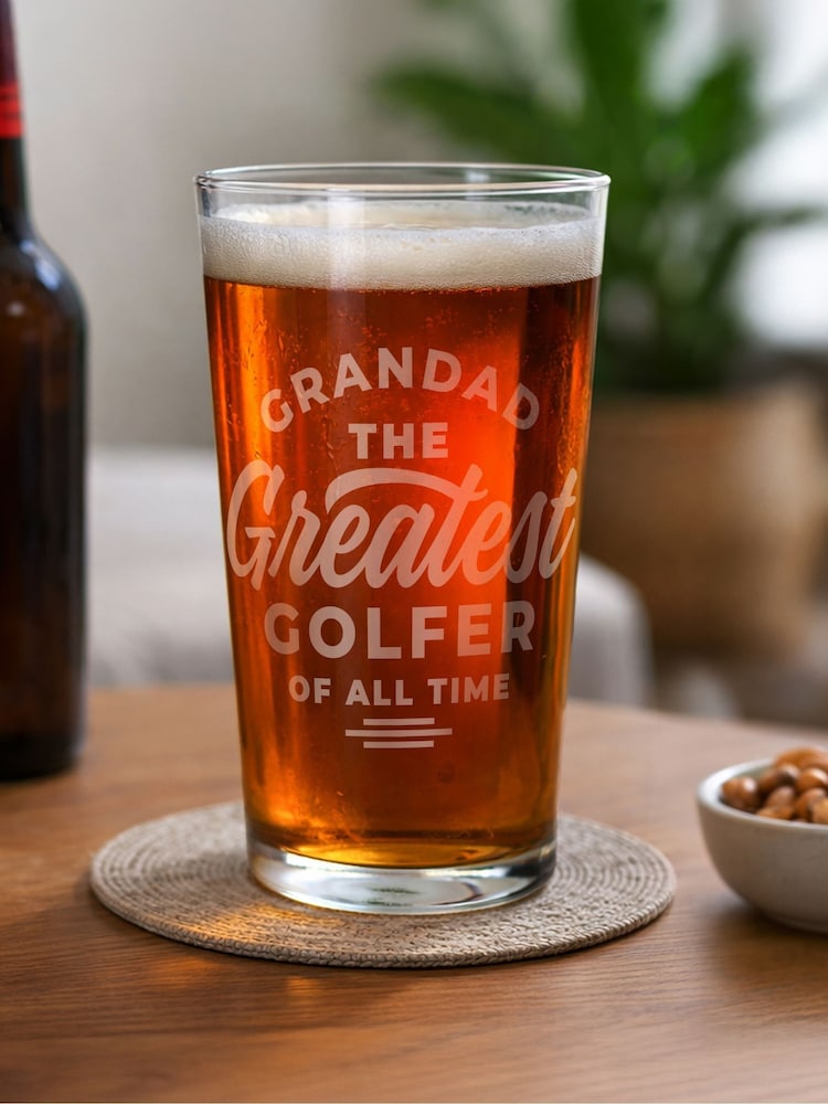 Personalised Greatest Sport Pint Glass by PMC - Image 2 of 4 Personalised Greatest Sport Pint Glass by PMC - Image 2 of 4