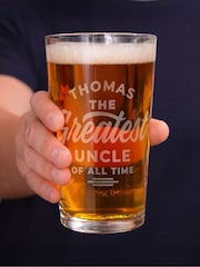 Personalised Greatest Sport Pint Glass by PMC - Image 3 of 4