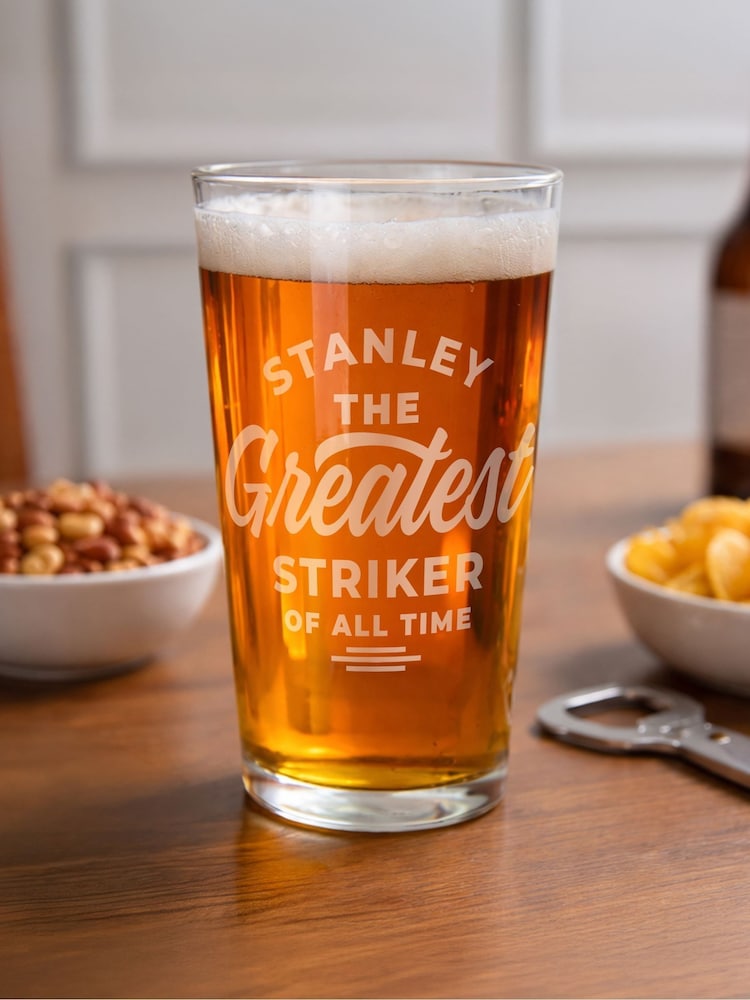 Personalised Greatest Sport Pint Glass by PMC - Image 4 of 4 Personalised Greatest Sport Pint Glass by PMC - Image 4 of 4