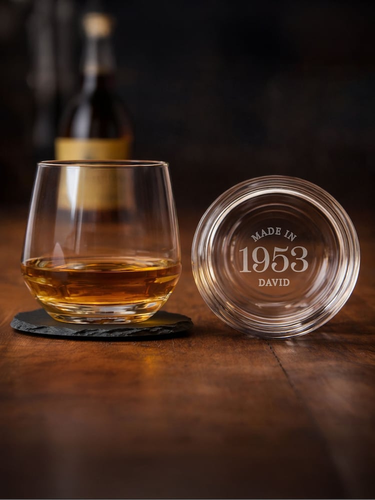Personalised Base Engraved Made In Tumbler by PMC - Image 1 of 1 Personalised Base Engraved Made In Tumbler by PMC - Image 1 of 1