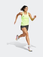 adidas Light Green Adizero Tank Vest - Image 3 of 7