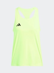 adidas Light Green Adizero Tank Vest - Image 6 of 7