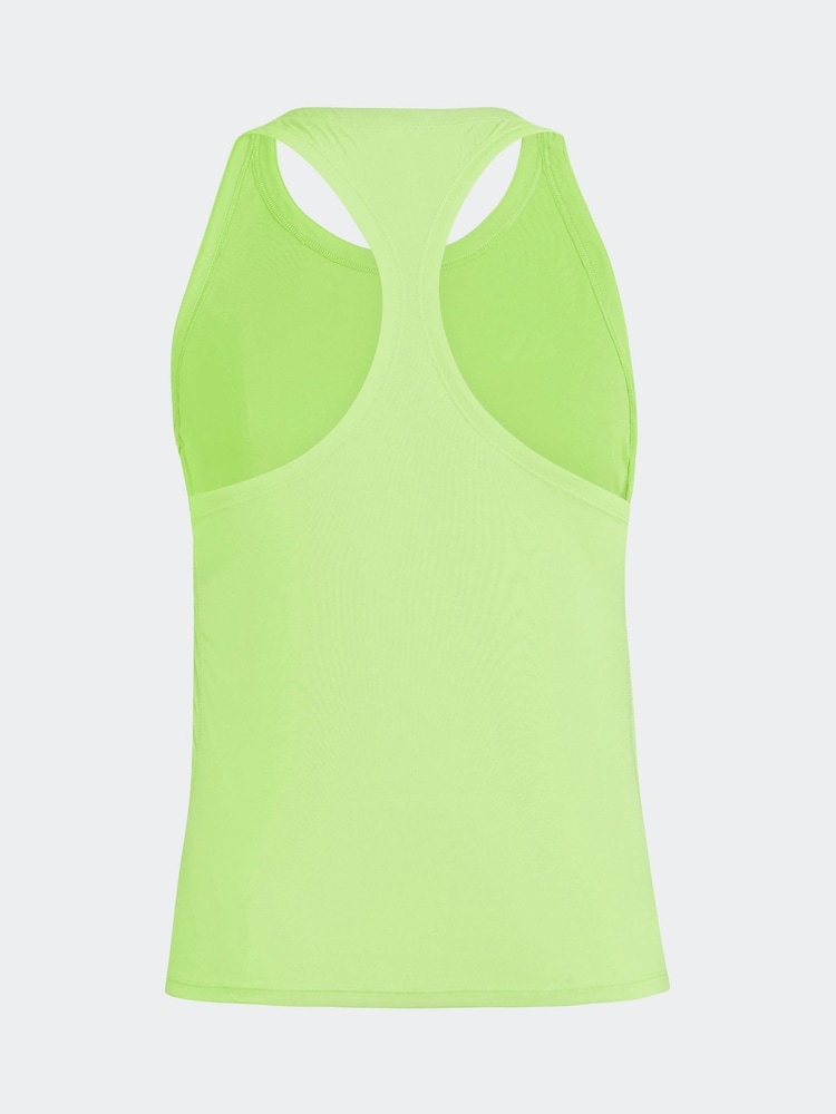 adidas Light Green Adizero Tank Vest - Image 7 of 7