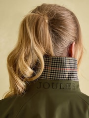 Joules Epwell Green Waterproof Belted Trench Coat - Image 7 of 9