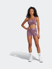 adidas Purple Hyperglam Short leggings - Image 4 of 7