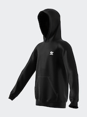 adidas originals Black Small Trefioil Logo Hoodie - Image 15 of 15