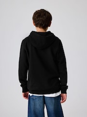 adidas originals Black Small Trefioil Logo Hoodie - Image 5 of 15
