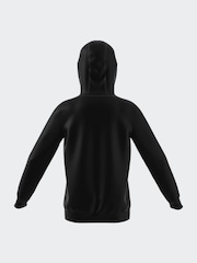 adidas originals Black Small Trefioil Logo Hoodie - Image 8 of 15
