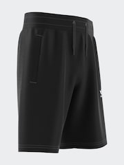 adidas originals Black Small Trefoil Logo Shorts - Image 10 of 11