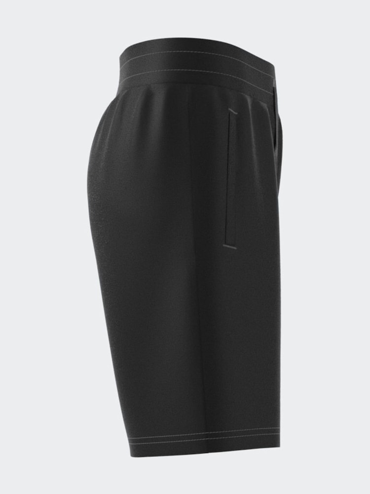 adidas originals Black Small Trefoil Logo Shorts - Image 11 of 11