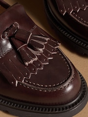 Sjokoladebrun - Russell & Bromley Dorchester Tassel Loafers - Bilde 4 av 7