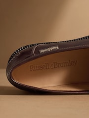 Sjokoladebrun - Russell & Bromley Dorchester Tassel Loafers - Bilde 5 av 7