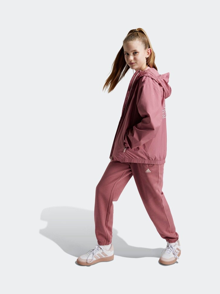 adidas Pink Junior Utility Jacket - Image 3 of 6