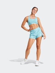 adidas Green Hyperglam Woven Shorts - Image 3 of 7
