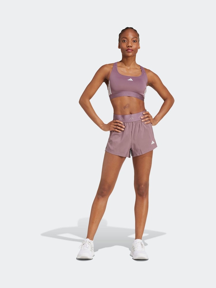adidas Purple Hyperglam Woven Shorts - Image 1 of 1