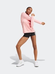 Roze - adidas Hyperglam Training Quarter-Zip Top - Image 5 of 8