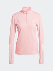 Roze - adidas Hyperglam Training Quarter-Zip Top - Image 8 of 8
