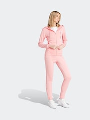 adidas Pink Sportswear Linear Tracksuit - Image 4 of 6