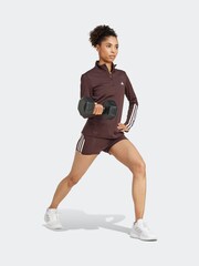 adidas Brown Hyperglam Training Quarter-Zip Top - Image 3 of 8