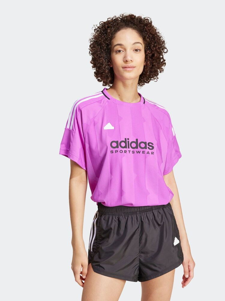 Violet - T-shirt Boyfriend adidas Tiro - Image 1 de 7