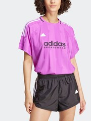 Violet - T-shirt Boyfriend adidas Tiro - Image 6 de 7