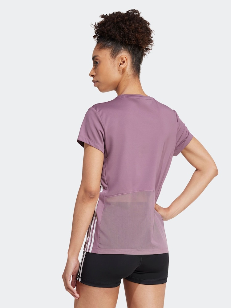 adidas Purple T-Shirt - Image 3 of 7